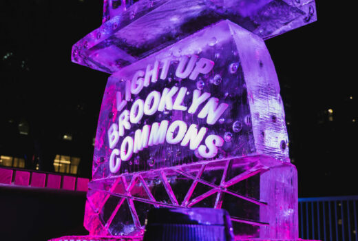 Brooklyn Commons Ice Carving Festival