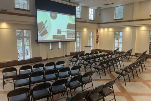 Yorktown Library – Betsy Cobb Stewart Community Room AV Upgrade